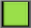 Small Green Plastic Square Toggle